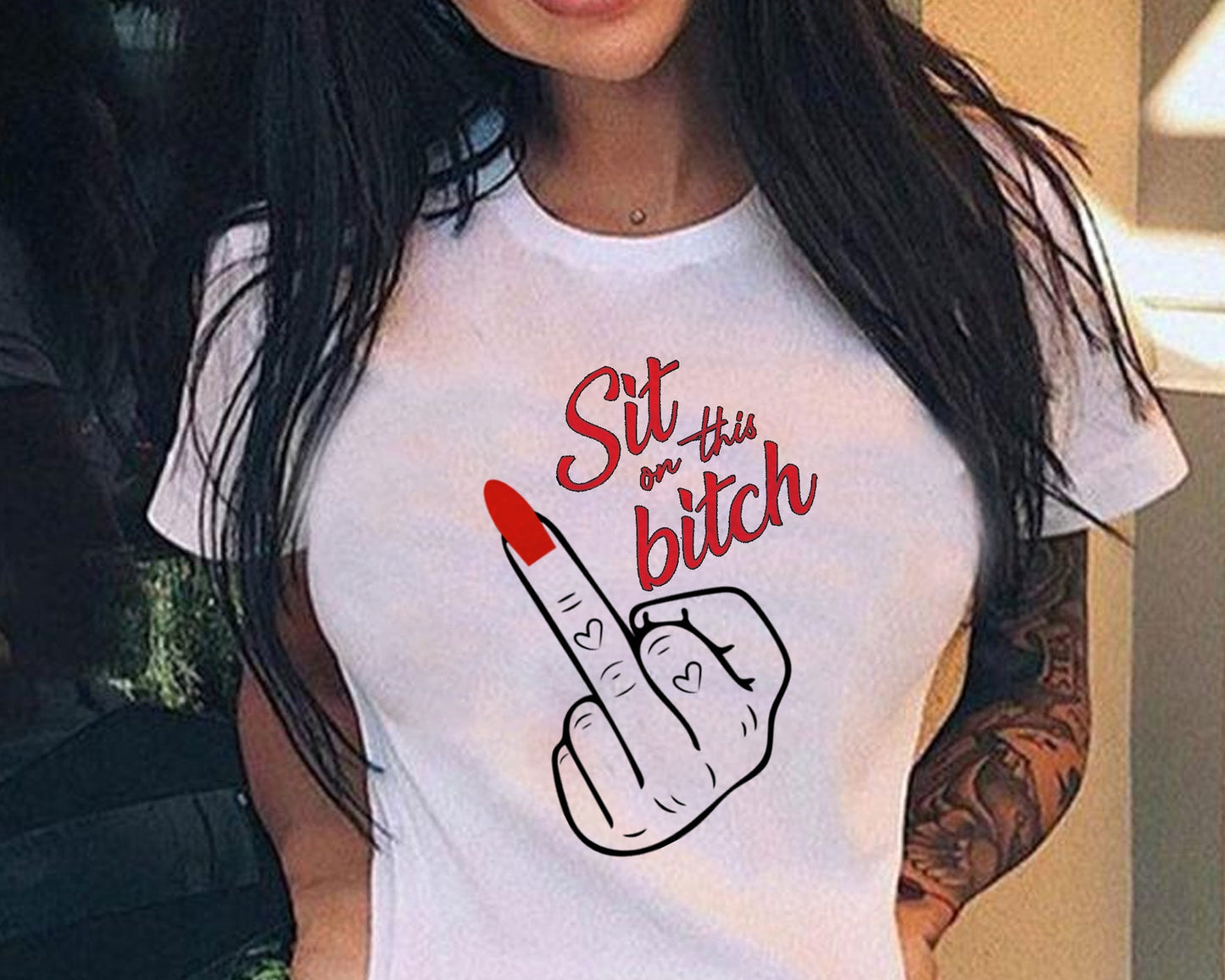 Sit On This Bitch SVG, Bitch SVG, Middle Finger PNG, Sarcastic Svg, Adult Humor Svg, Funny Bitch Quotes, Fuck You Svg, Cricut, Silhouette.