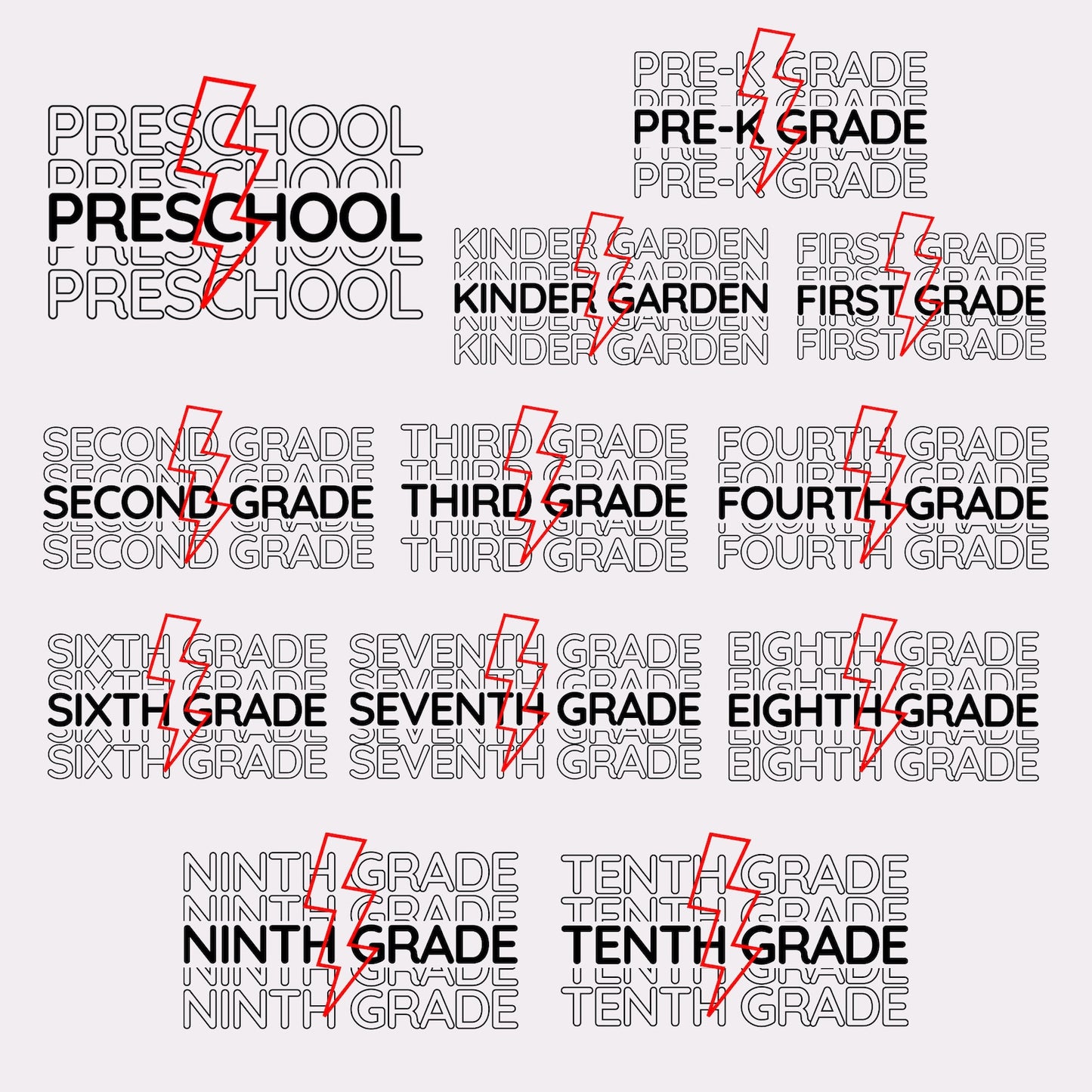 Back to School Svg Bundle, Happy First Day Png, Kindergarten Svg, Senior 2025 Design, Varsity School Shirt, Back to School, Teacher Svg.