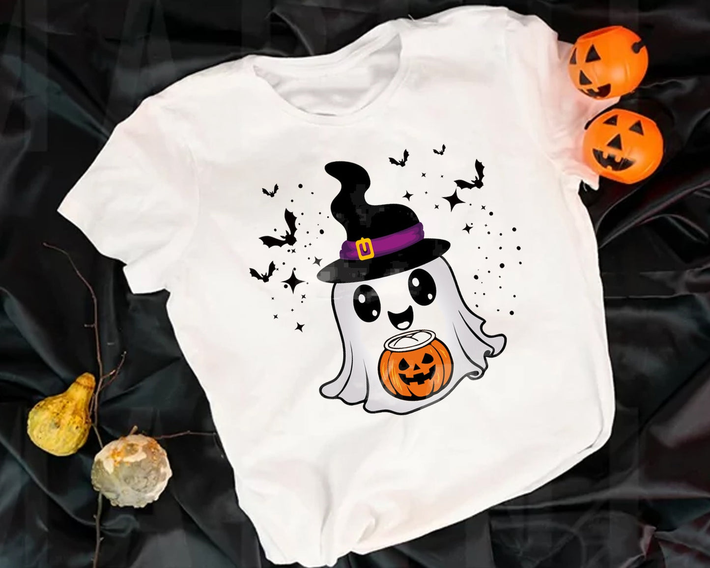 Cute Ghost PNG, Retro Halloween Ghost, Halloween Cat Ghost SVG, Trendy Spooky Season Sublimation, Spooky Vibes PNG, Halloween Laser Cut File