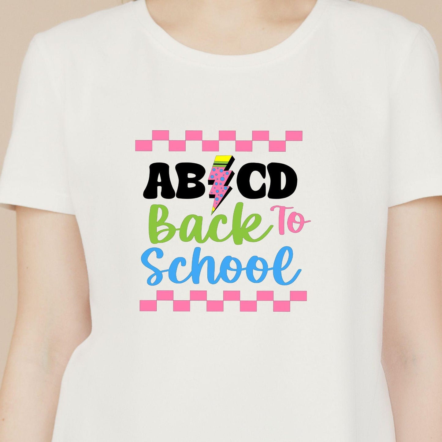 ABCD Back To School Svg, Kindergarten Teacher Svg, Teacher Appreciation, First Day of School, Teacher Life, School Shirt Svg,Teacher Sayings