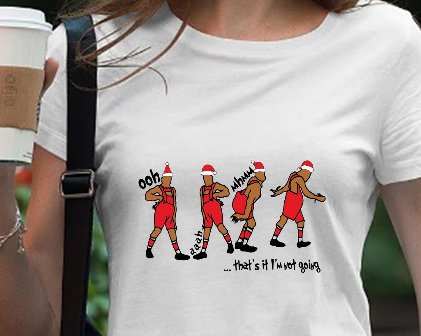 That's It I'm Not Going Svg, Funny Christmas Svg, Family Christmas Shirt Design, Grinch Christmas Svg, Merry Christmas Png, Trendy Xmas Svg.