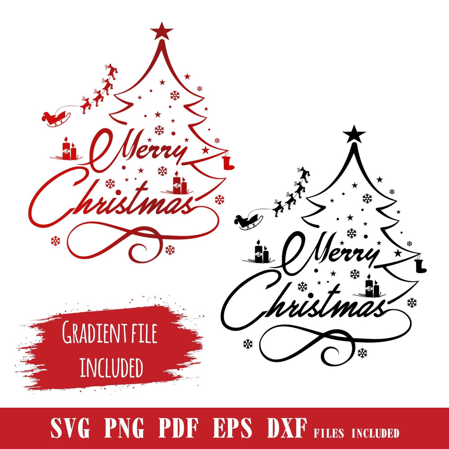 Merry Christmas Svg, Christmas Clip Art, Christmas Svg, Merry Christmas PNG, Holiday Season, Digital Download, Sublimation Cricut Cut Files.