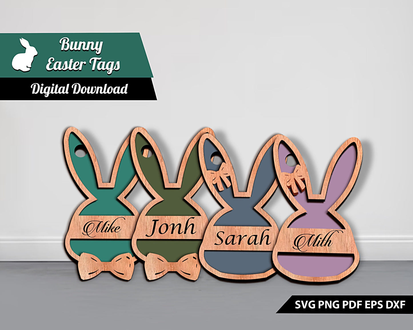 Personalized Easter Basket Svg, Easter SVG, Easter bunny box for chocolate eggs, , Digital Download, Svg, Png, Pdf, Dxf, Eps