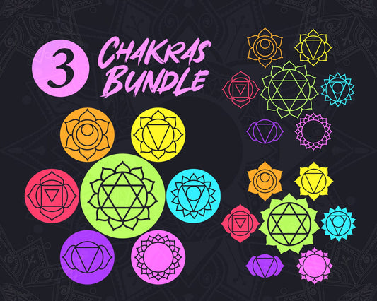 Chakras Svg, Namaste Clipart, 7 Chakras SVG, Chakra Symbols SVG, Mandala Svg, Meditation Vector, Chakra Charms Svg, Png, Eps, Dxf Vector.