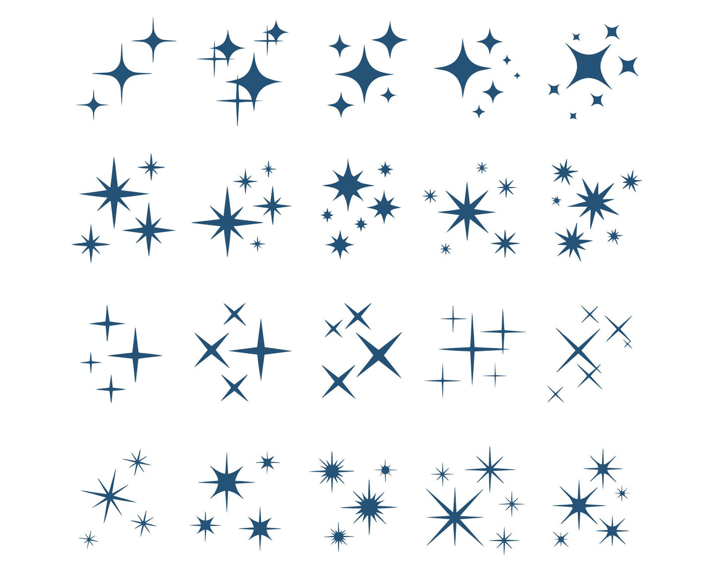 Sparkle Stars SVG, Png, Jpg, Eps, Sparkle SVG Bundle, Shine Collection Clipart, Sparkle Star SVG Bundle, Sparkle Stars, Instant Download.