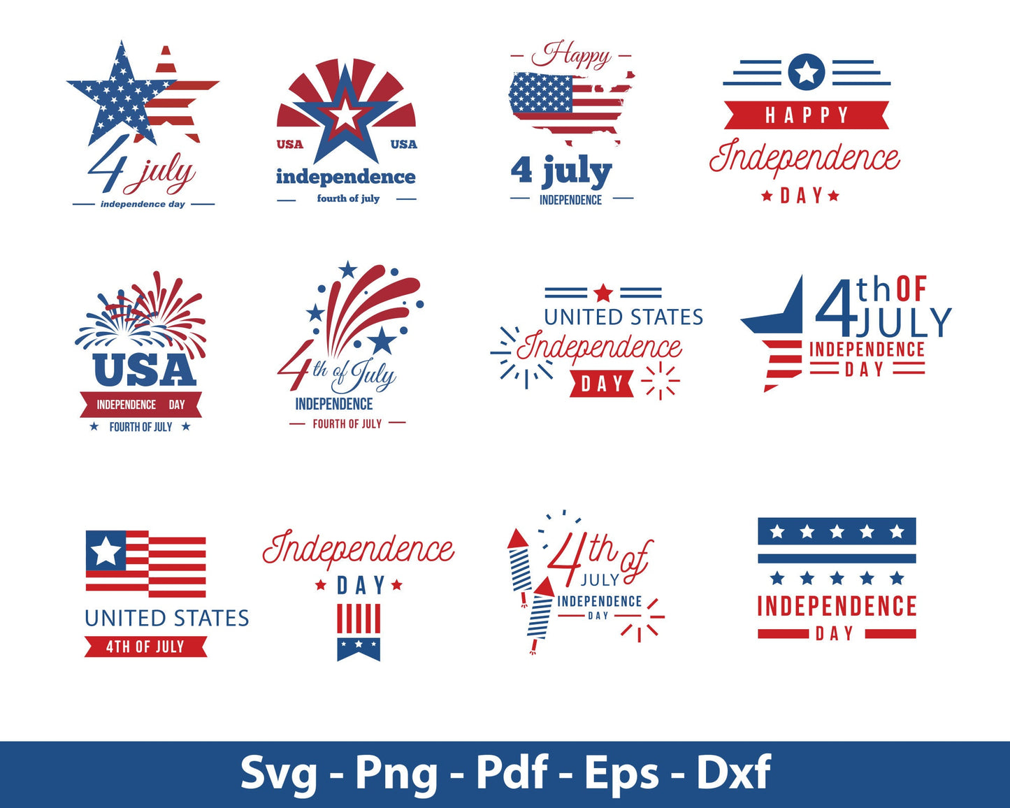 4th Of July Mega Bundle, Independence Day SVG, Heather Roberts Art Bundle,America Svg, USA Flag Svg, Love America,Patriotic Svg,Flag Vector.