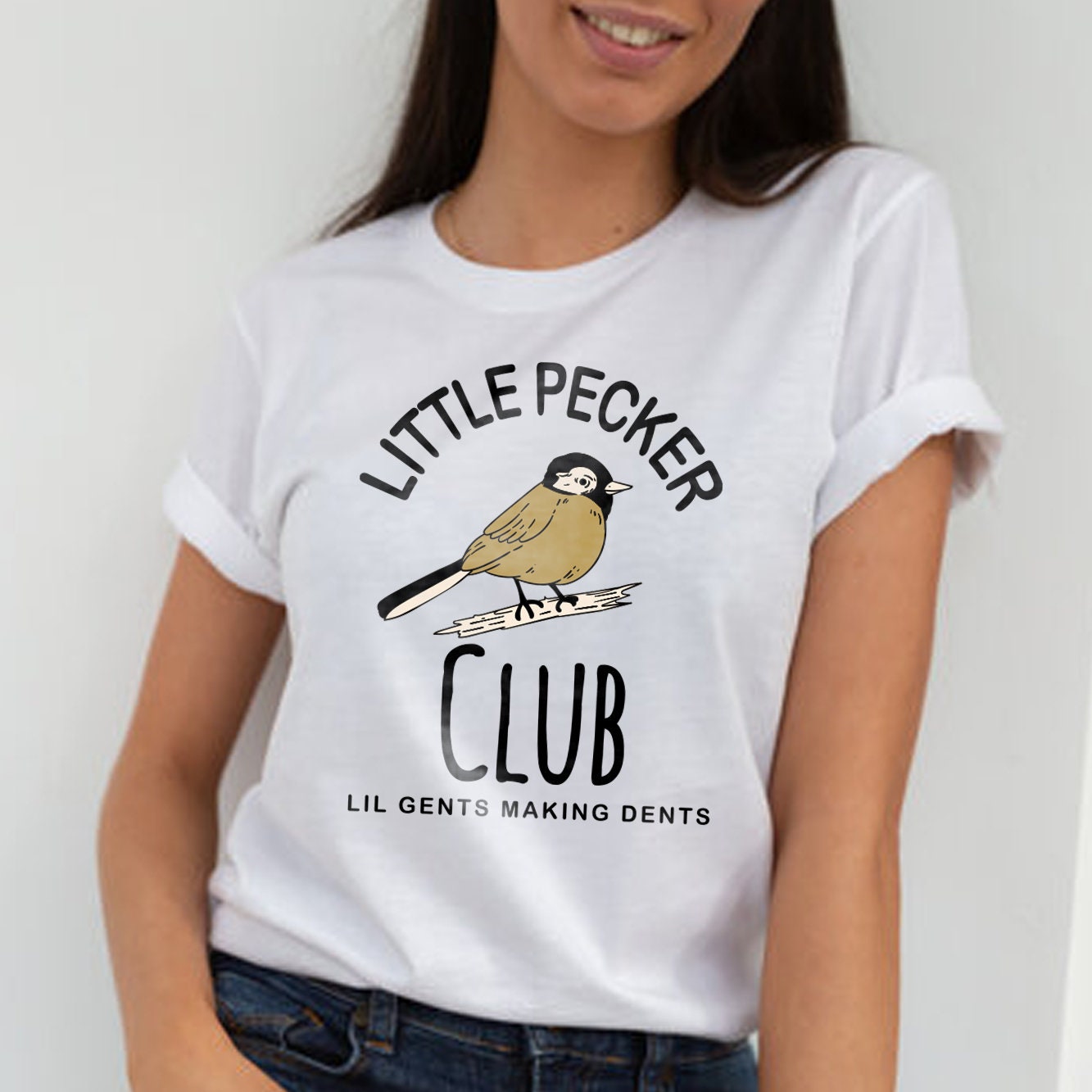 Little Pecker Club Svg Png, Sublimation Design, Funny Bird Men’s Design,  Lil' Gents Making Dents, Funny Quote Png, Funny Woodpecker Meme.